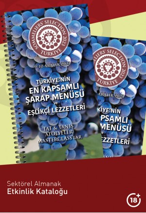 SS2023 / Türkiye'nin En Kapsamlı Şarap Menüsü ve Eşlikçi Lezzetleri