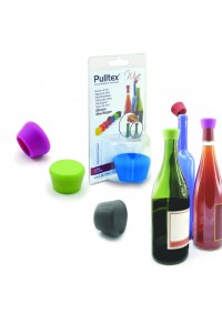 PULLTEX Şampanya Stoperi / Silikon Siyah (Ambalajsız)