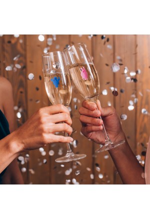 VACUVIN Glass Markers / Party (12'li)