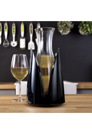 VACUVIN Aktif Soğutucu Karaf, Siyah