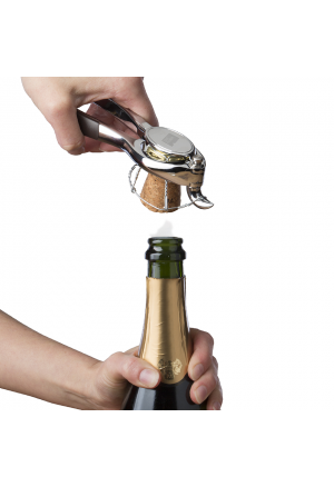 VACUVIN Şampanya Şişe Açacağı, Gümüş renk