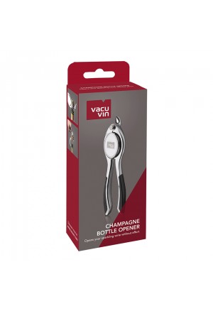 VACUVIN Şampanya Şişe Açacağı, Gümüş renk