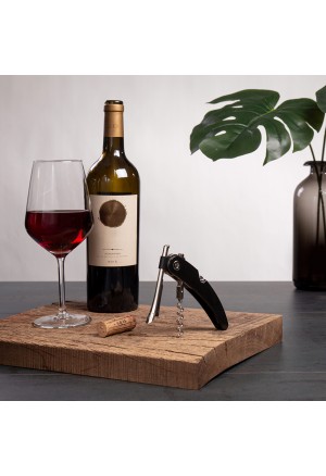 VACUVIN Tek Çekim Tirbuşon Siyah